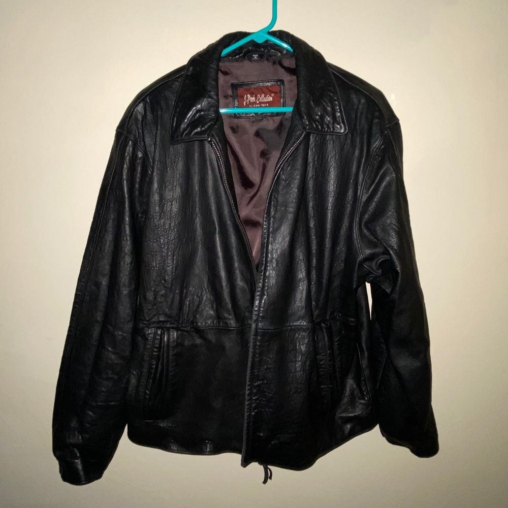 J. Park Collection Lamb Leather Jacket
